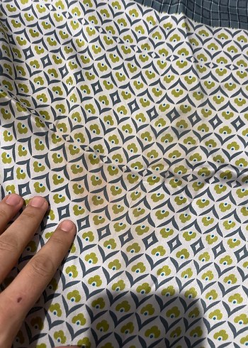 Yeşil Bohem Kadın Fular - Görsel 3