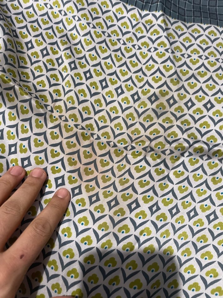 Yeşil Bohem Kadın Fular - Görsel 3