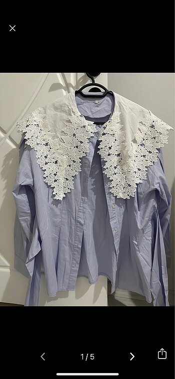 m Beden mavi Renk H&M elbise