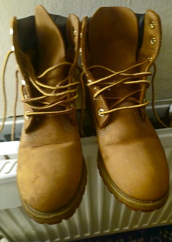 Timberland Sarı Deri Bot Orijinal Unisex - Görsel 2