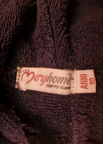 Erkek Çocuk Lacivert Kapüşonlu Bornoz - Görsel 3