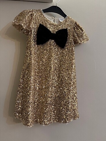Zara kids payetli elbise