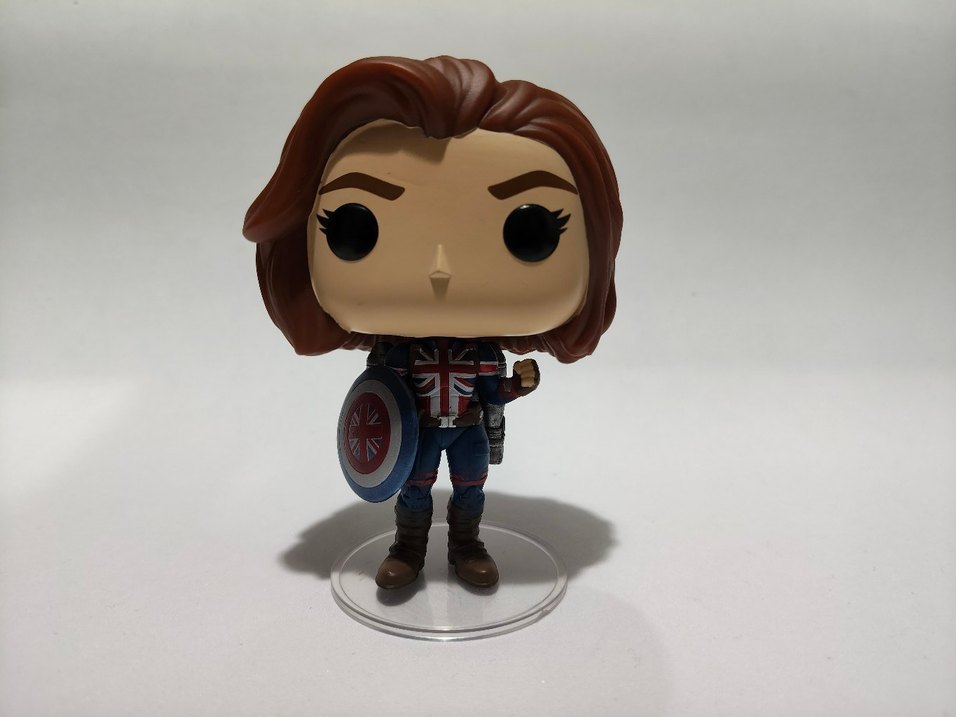 Funko pop Marvel Captian Carter Kutusuz - Görsel 2