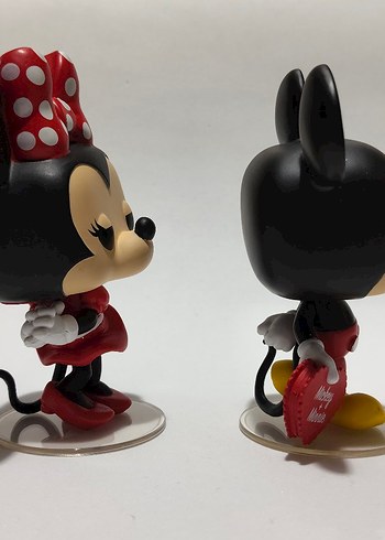 Funko Pop Mickey ve Minnie Mouse Figürleri - Görsel 2
