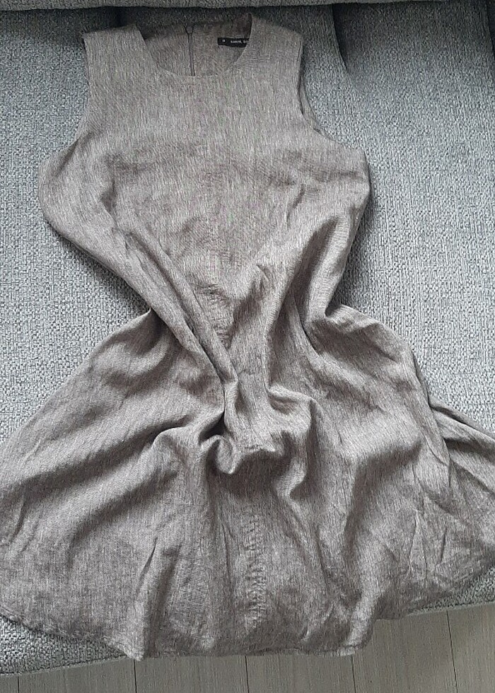 Kadın Kolsuz Elbise - Görsel 4