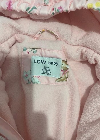 Nakışlı Pembe Bebek Tulumu Fermuarlı - Görsel 2