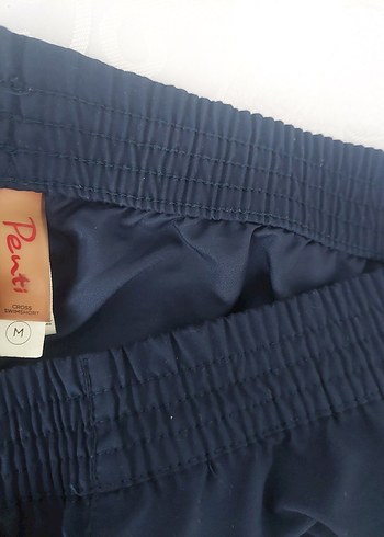 Koyu Mavi Mini Bikini Şort Takımı - Görsel 3