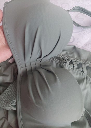 Yeşil Mini Bikini Takımı - Görsel 7