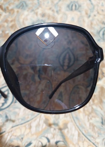 Siyah Şeffaf Kadın Güneş Gözlüğü - Görsel 4