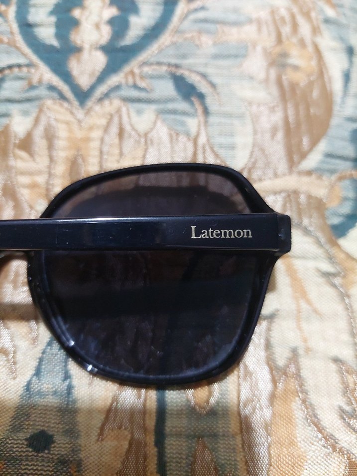 Siyah Şeffaf Kadın Güneş Gözlüğü - Görsel 2