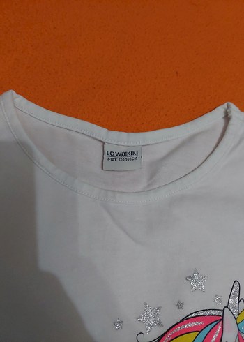 Kız Çocuk Baskılı Tişört ve tayt - Görsel 3