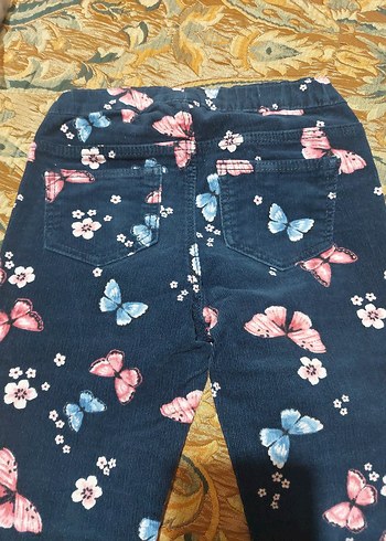 Kelebek Desenli Kız Pantolon - Görsel 6