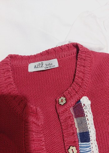 Nakışlı, Uzun Kollu Bebek Kız Takımı - Görsel 5