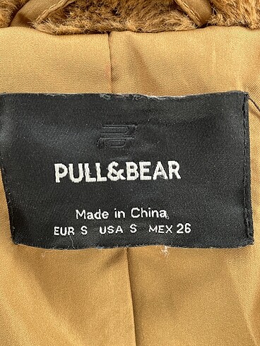 s Beden kahverengi Renk Pull and Bear Mont %70 İndirimli.