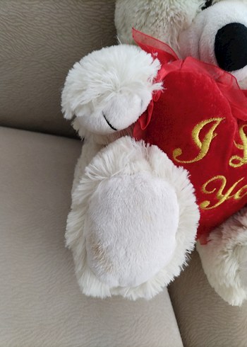 Beden Beyaz Peluş Ayıcık