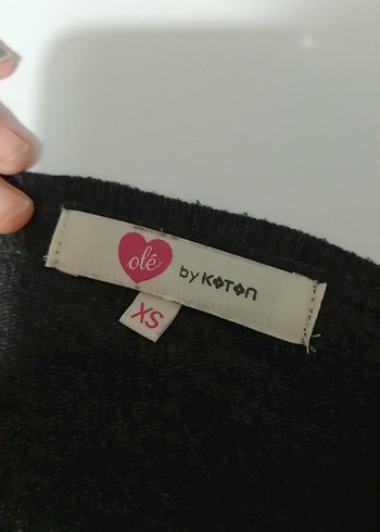 Siyah Uzun Kollu Salaş Kadın Kazak - Görsel 5