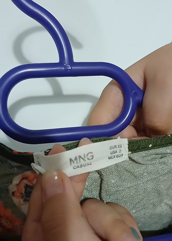 Uzun Kollu Yeşil Çiçekli Midi Bohem Elbise - Görsel 5