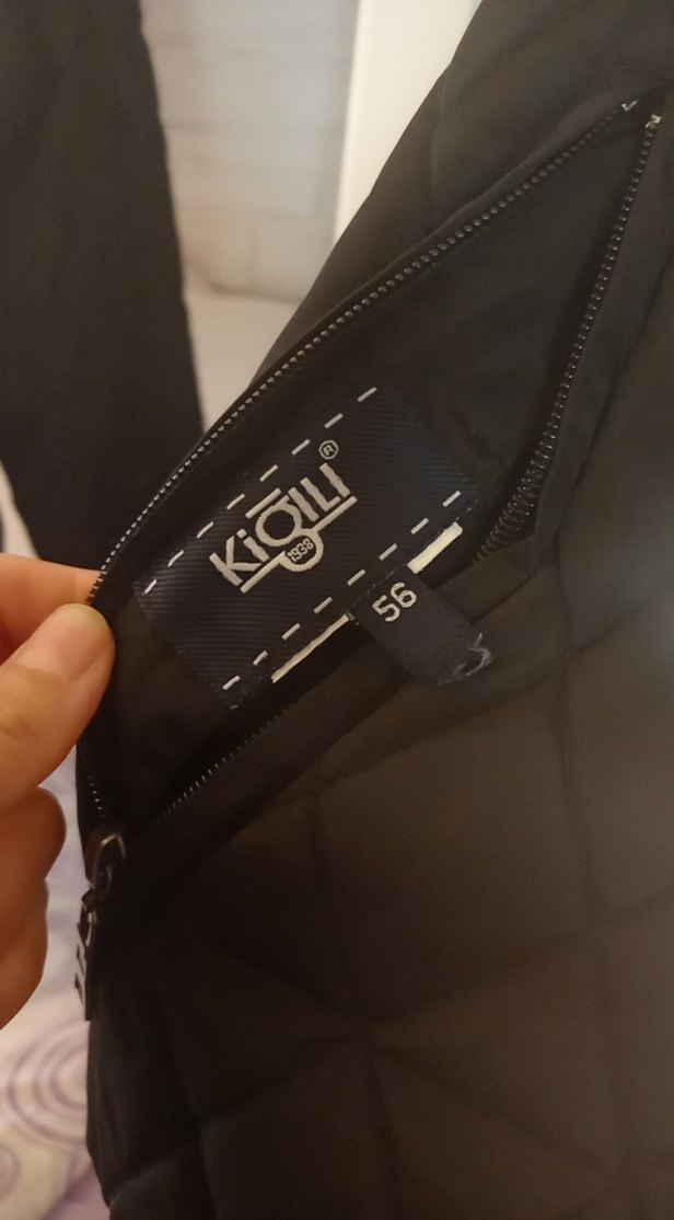 Erkek Siyah Yüksek Yakalı Fermuarlı Mont - Görsel 3