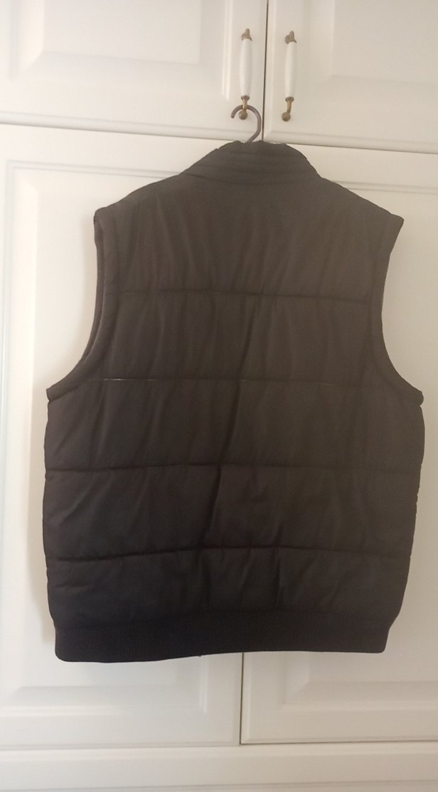 Siyah Fermuarlı Erkek Yelek - Görsel 5