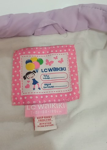 Kız Çocuk Fermuar lila yelek - Görsel 3