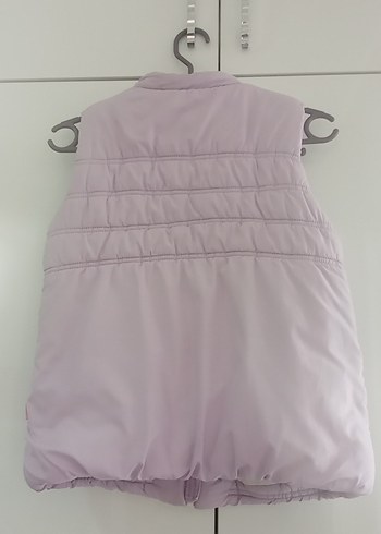 Kız Çocuk Fermuar lila yelek - Görsel 2