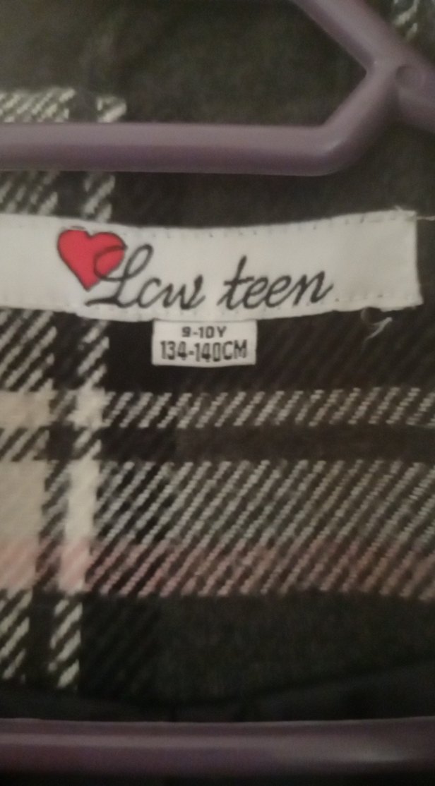 Gri Düğmeli Midi çocuk kaban - Görsel 3