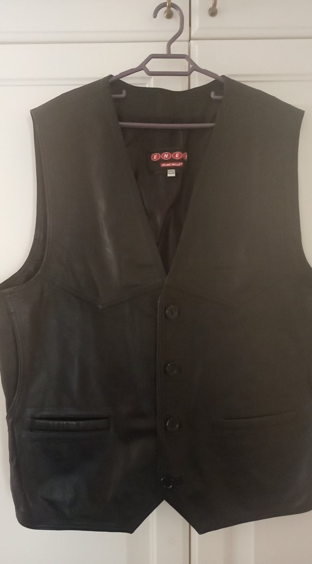 orijinalden deri erkek yeleği - Görsel 2