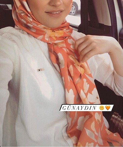 Diğer Fresh scarf turuncu şal