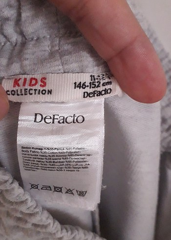 Gri spor şort - Görsel 2