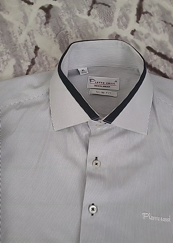 Gri Regular Fit Uzun Kollu Erkek Gömlek - Görsel 3