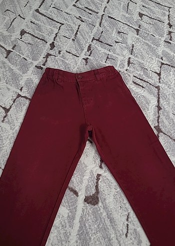 Bordo çocuk pantalon - Görsel 2