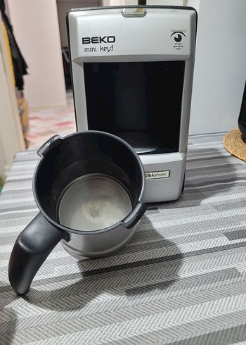 BEKO Mini Keyf Gri Türk Kahvesi Makinesi - Görsel 3