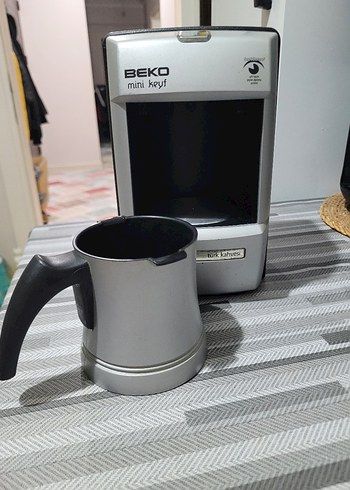 BEKO Mini Keyf Gri Türk Kahvesi Makinesi - Görsel 5