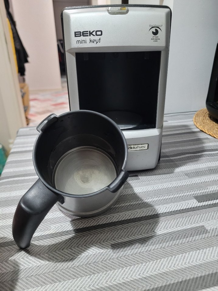 BEKO Mini Keyf Gri Türk Kahvesi Makinesi - Görsel 3