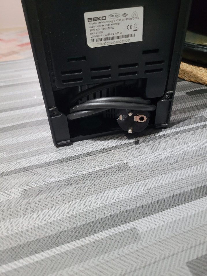 BEKO Mini Keyf Gri Türk Kahvesi Makinesi - Görsel 4