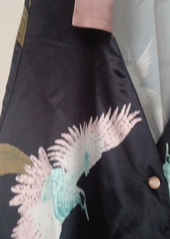 Uzun, Kolsuz Bohem Desenli Kadın Elbise - Görsel 6