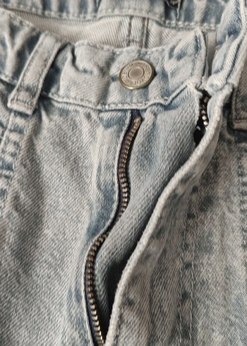 Gri Rahat Kesim Kadın Jean Pantolon - Görsel 4