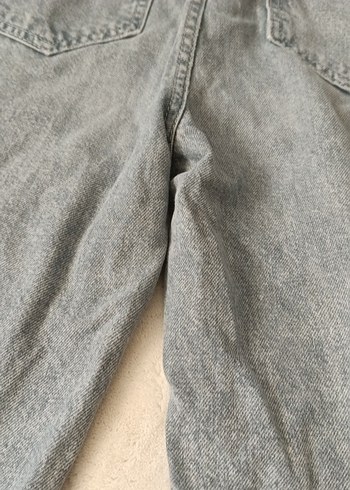 Gri Rahat Kesim Kadın Jean Pantolon - Görsel 10