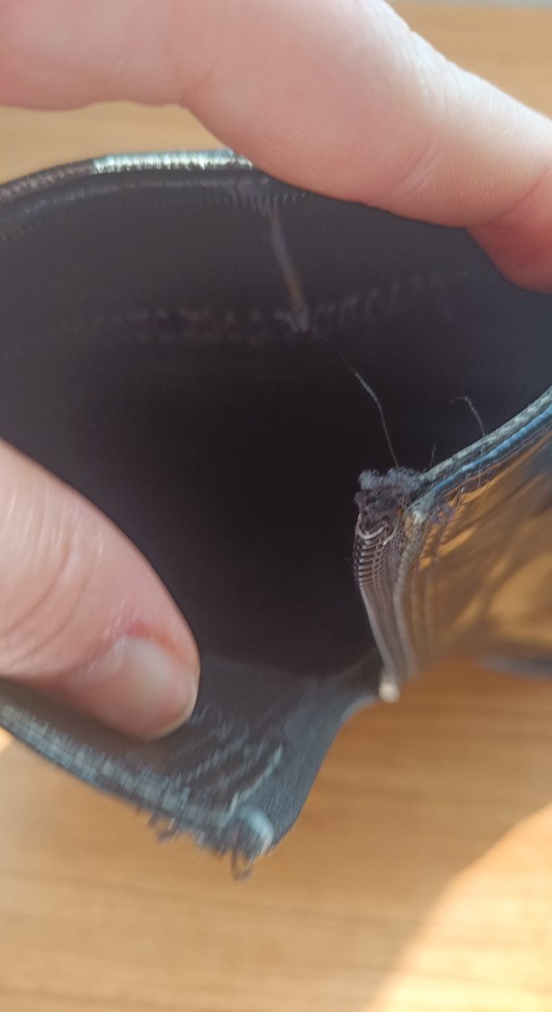 Siyah Parlak Deri Yılan Desenli Stiletto Bot - Görsel 4