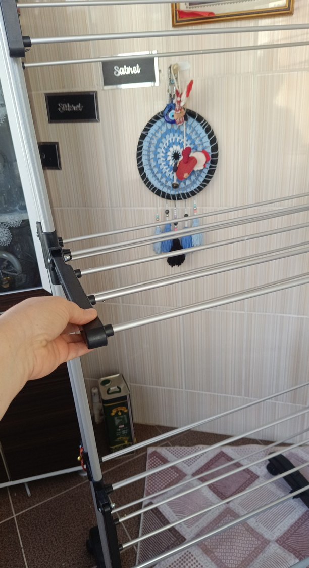 Gri Çok Katmanlı Kurutmalık Askılık - Görsel 3