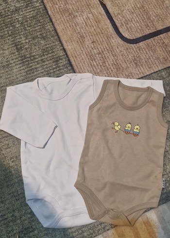 Baskılı Erkek Bebek Kolsuz Body - Görsel 4