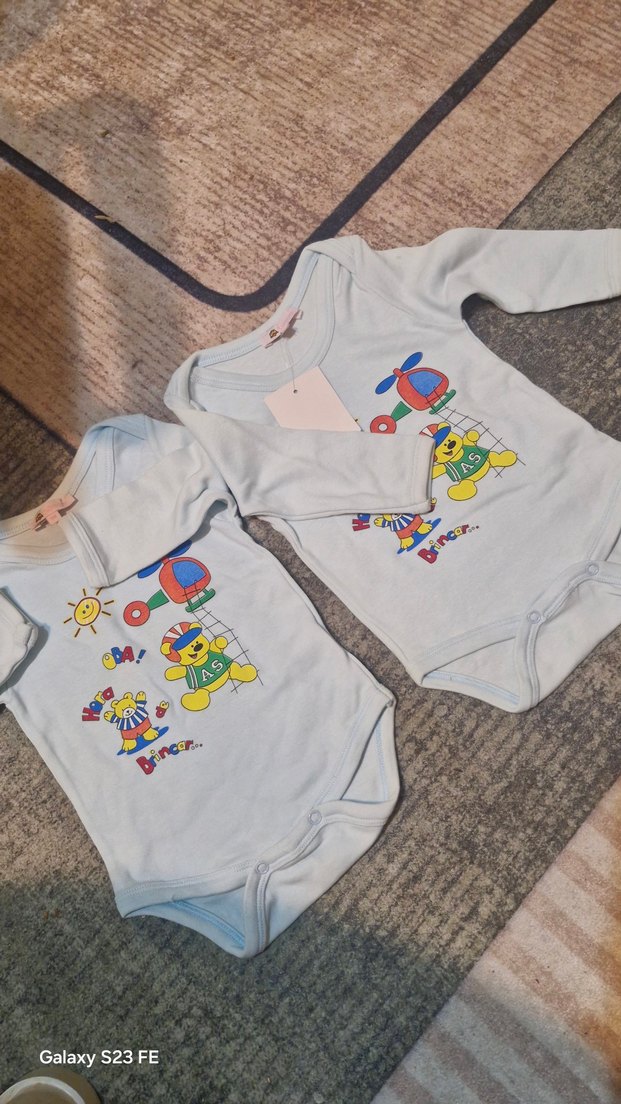 Baskılı Erkek Bebek Kolsuz Body - Görsel 3