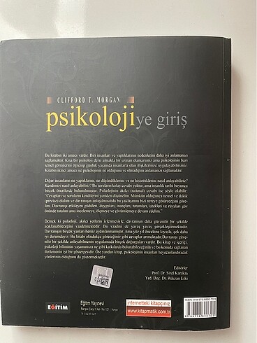 Psikolojiye Giriş Morgan