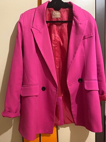 Pembe ceket