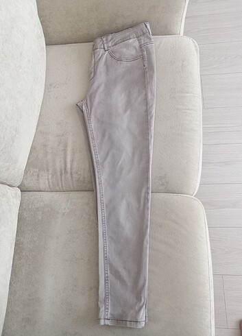 l Beden Supertrash marka dar paça(14cm) gri pantolon, .lasten, bel 41 cm