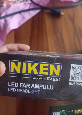 NİKEN ARABA FAR LAMBASI KUTULU SIFIR - Görsel 2