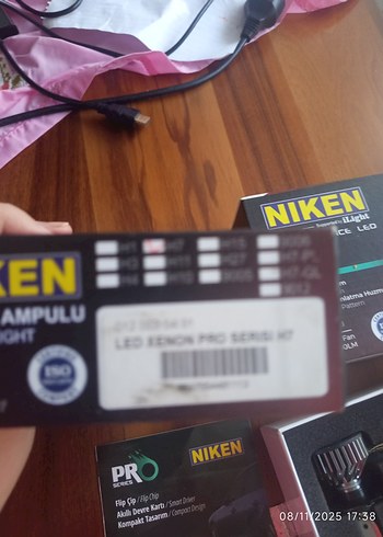 NİKEN ARABA FAR LAMBASI KUTULU SIFIR - Görsel 3