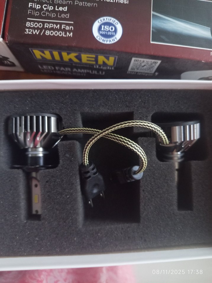 NİKEN ARABA FAR LAMBASI KUTULU SIFIR - Görsel 4