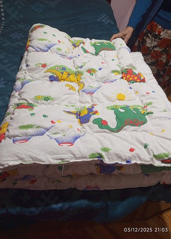 YEPYENİ ANNE YÜN YORGANI SIFIR - Görsel 5