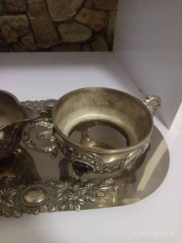 GÜMÜŞ VİTRİN SÜSÜ - Görsel 3